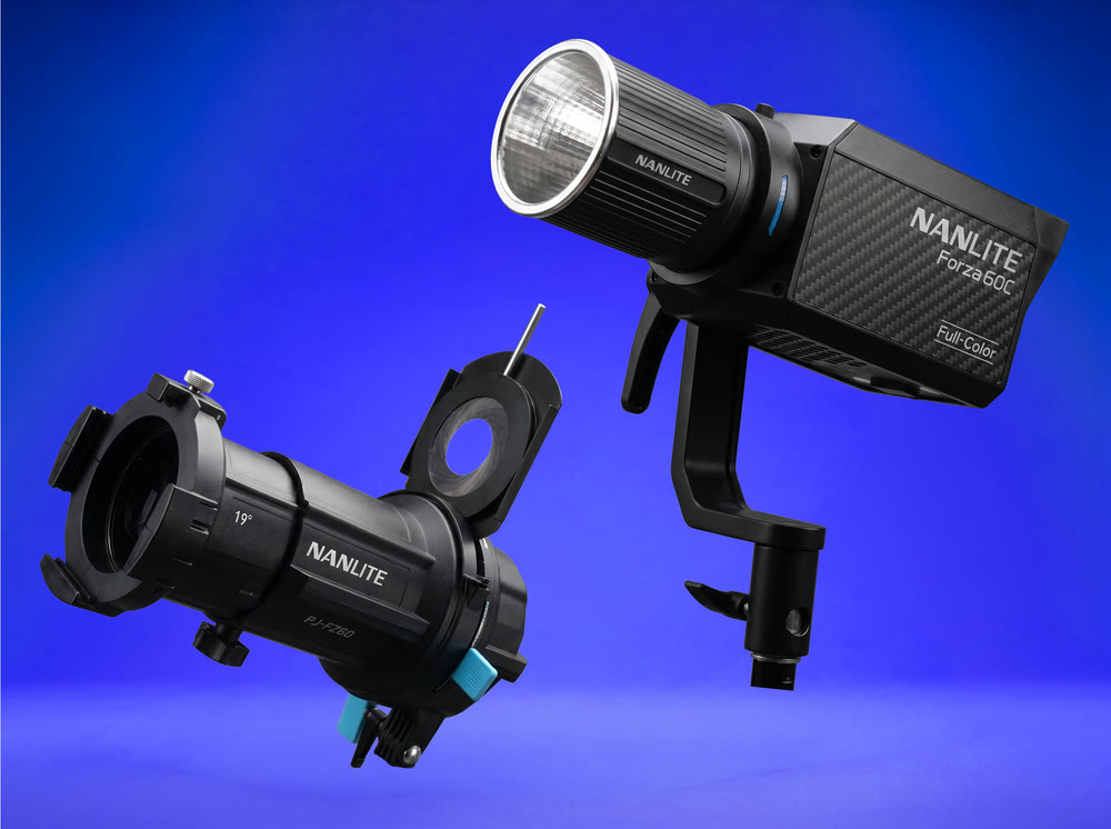 Nanlite Forza 60C RGBLAC + 19° projection