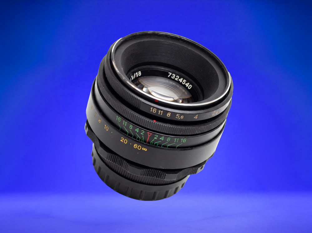 Helios 44-2 58mm f/2 (EF mount)