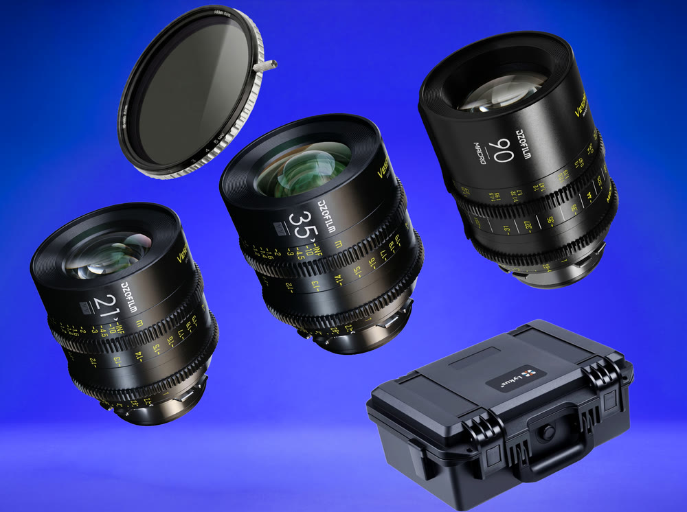 DZOFilm Vespid prime set (21mm, 35mm, 90mm macro)